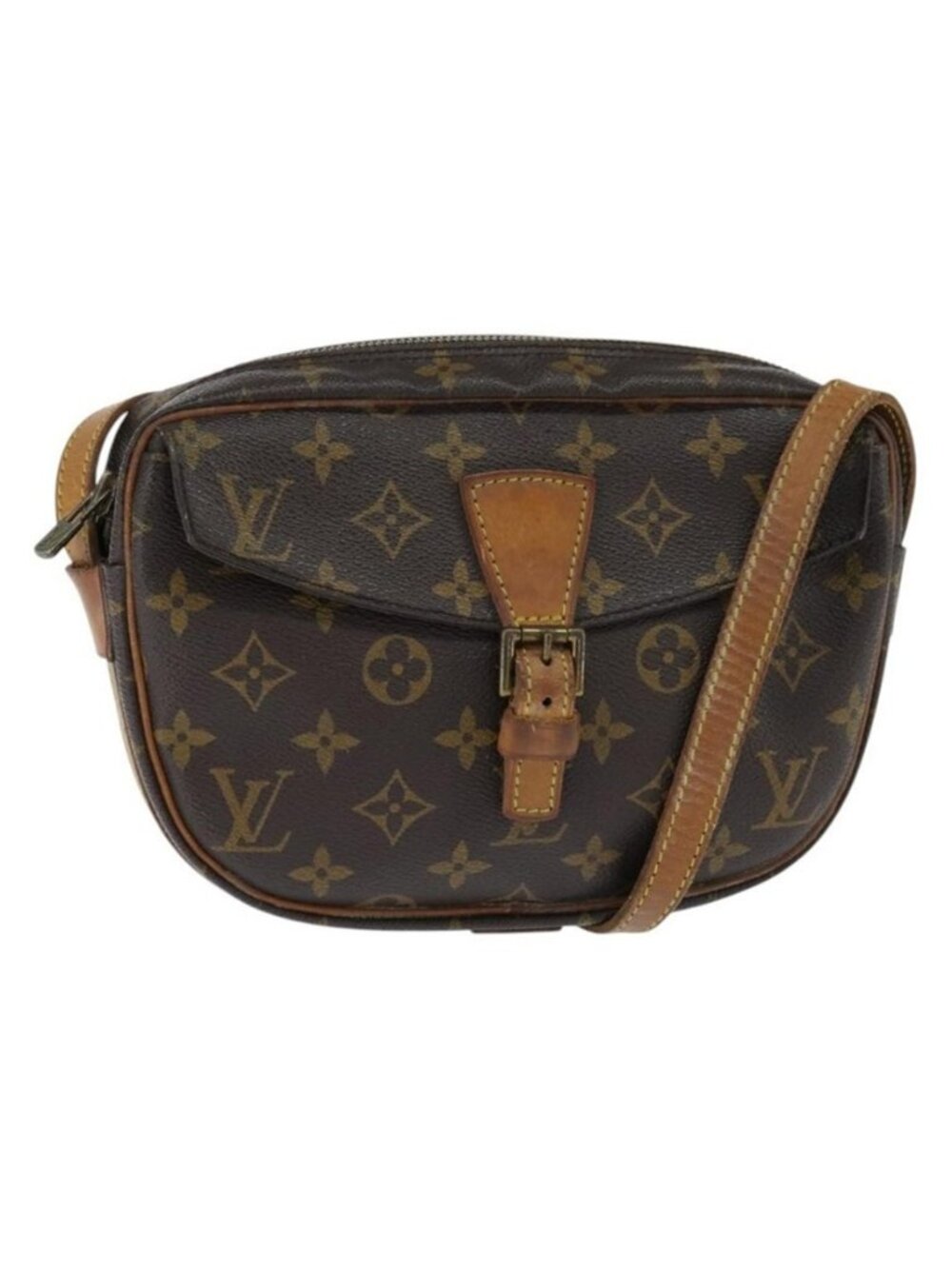 Authentic LOUIS VUITTON Monogram Jeune Fille PM Shoulder Bag M51227 LV